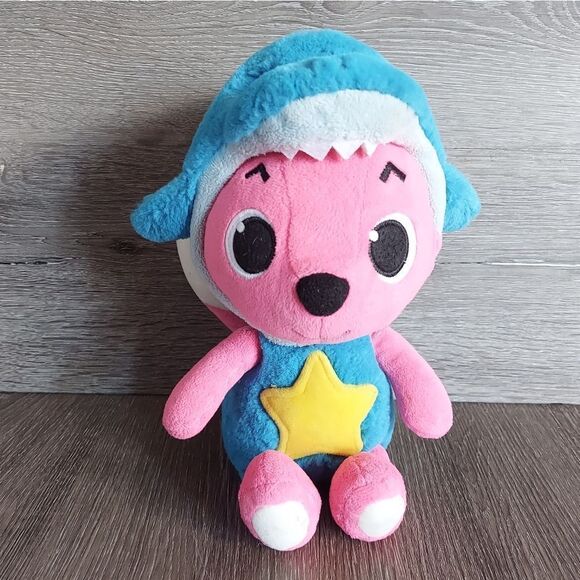 Pinkfong Wonderstar Plush Doll Shark Pinkfong - Picture 1 of 4